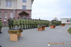 Руководитель военного отдела принял участие в торжественном мероприятии Гродненской пограничной группы