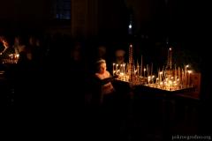 В канун праздника Рождества Христова архиепископ Артемий возглавил всенощное бдение в кафедральном соборе города Гродно