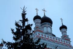 В канун праздника Рождества Христова архиепископ Артемий возглавил всенощное бдение в кафедральном соборе города Гродно