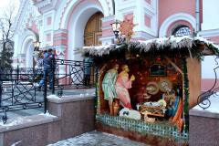 В канун праздника Рождества Христова архиепископ Артемий возглавил всенощное бдение в кафедральном соборе города Гродно