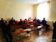 Священник провел беседу о Рождестве Христовом в исправительном учреждении открытого типа №29 города Волковыска