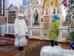 Рождественский утренник на приходе деревни Деречин