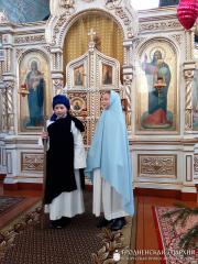 Рождественский утренник на приходе деревни Деречин