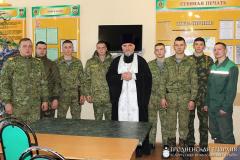 В день Рождества Христова благочинный Берестовицкого округа посетил пограничную заставу №10