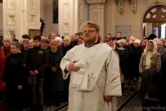 Архиепископ Артемий совершил праздничную вечерню в кафедральном соборе Гродно