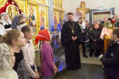 Рождественский праздник на приходе в честь иконы Божией Матери "Взыскание погибших"