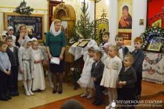 Рождественский утренник на приходе святых Мефодия и Кирилл города Волковыска