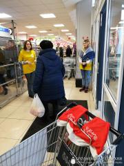 В Волковыске прошла благотворительная акция «Дорогою добра»