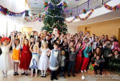 На приходе храма поселка Зельва прошло Рождественское театрализованное представление