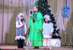 На приходе храма поселка Зельва прошло Рождественское театрализованное представление
