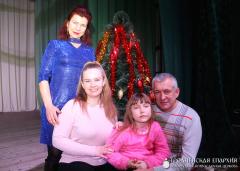 На приходе храма поселка Зельва прошло Рождественское театрализованное представление