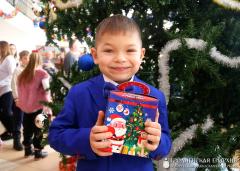 На приходе храма поселка Зельва прошло Рождественское театрализованное представление