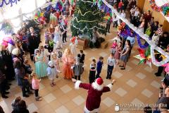 На приходе храма поселка Зельва прошло Рождественское театрализованное представление