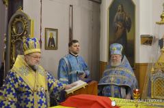 Архиепископ Артемий совершил литургию в кафедральном соборе Волковыска