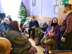 Учащиеся воскресной школы посетили Макаровский дом-интернат для престарелых и инвалидов