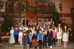 Рождественский утренник Воскресной школы храма иконы Божией Матери «Всех скорбящих Радость» г. Мосты