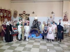 Рождественские мероприятия на приходе преподобного Серафима Саровского агрогородка Обухово