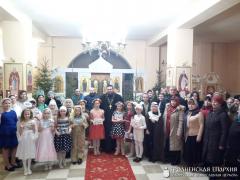 Рождественские мероприятия на приходе преподобного Серафима Саровского агрогородка Обухово