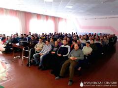 В Вертелишках состоялся рождественский концерт в доме-интернате для людей с психическими особенностями