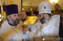 Архиепископ Артемий совершил освящение престола обновленной Коложской церкви