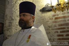 Архиепископ Артемий совершил освящение престола обновленной Коложской церкви