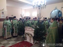 Престольный праздник в храме преподобного Серафима Саровского агрогородка Обухово