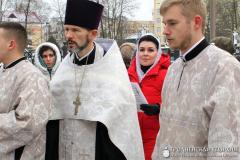 В день Крещения Господня архиепископ Артемий совершил литургию в кафедральном соборе города Гродно