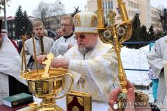 В день Крещения Господня архиепископ Артемий совершил литургию в кафедральном соборе города Гродно