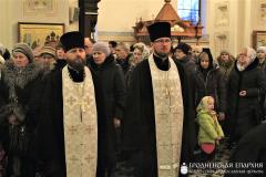 В день Крещения Господня архиепископ Артемий совершил литургию в кафедральном соборе города Гродно