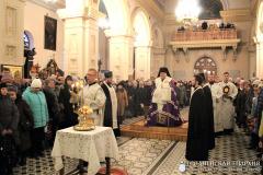 В день Крещения Господня архиепископ Артемий совершил литургию в кафедральном соборе города Гродно