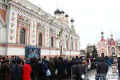 В день Крещения Господня архиепископ Артемий совершил литургию в кафедральном соборе города Гродно