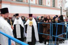 В день Крещения Господня архиепископ Артемий совершил литургию в кафедральном соборе города Гродно