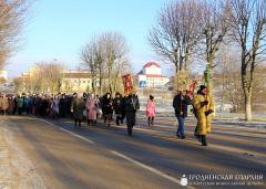 Православные верующие Зельвенщины празднуют Крещение Господне