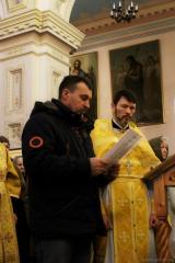 1 января братья православного общества трезвости "Покровское" дали обет трезвости