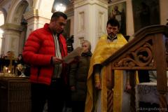 1 января братья православного общества трезвости "Покровское" дали обет трезвости