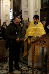 1 января братья православного общества трезвости "Покровское" дали обет трезвости