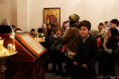 В праздник Рождества Христова архиепископ Артемий возглавил Божественную литургию в Покровском соборе