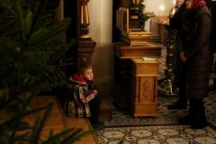 В праздник Рождества Христова архиепископ Артемий возглавил Божественную литургию в Покровском соборе