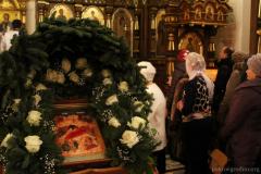 В праздник Рождества Христова архиепископ Артемий возглавил Божественную литургию в Покровском соборе