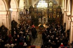 В праздник Рождества Христова архиепископ Артемий возглавил Божественную литургию в Покровском соборе