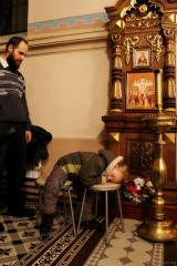 В праздник Рождества Христова архиепископ Артемий возглавил Божественную литургию в Покровском соборе