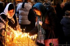 В праздник Рождества Христова архиепископ Артемий возглавил Божественную литургию в Покровском соборе