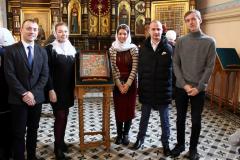 В праздник Рождества Христова архиепископ Артемий возглавил Божественную литургию в Покровском соборе