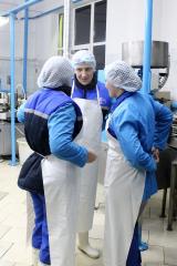 В цеху розлива минеральной воды в д. Поречье совершили чин великого освящения воды