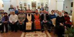 Братчики православного общества трезвости "Покровское" посетили храм святителя Луки