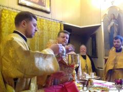 В Свято-Никольском храме города Волковыска было совершено соборное богослужение