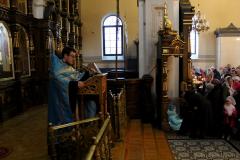 В день праздника Сретения Господня архиепископ Артемий совершил литургию в кафедральном соборе города Гродно