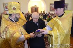 Архиепископ Артемий совершил литургию в храме деревни Орля