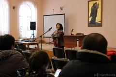 "Как дети воспитывают родителей" - беседу в университете семьи "Радзіна" провела психолог Анна Янчий