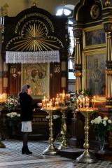 К 79-летию ГрГУ имени Янки Купалы в Покровском соборе совершили молебен 
